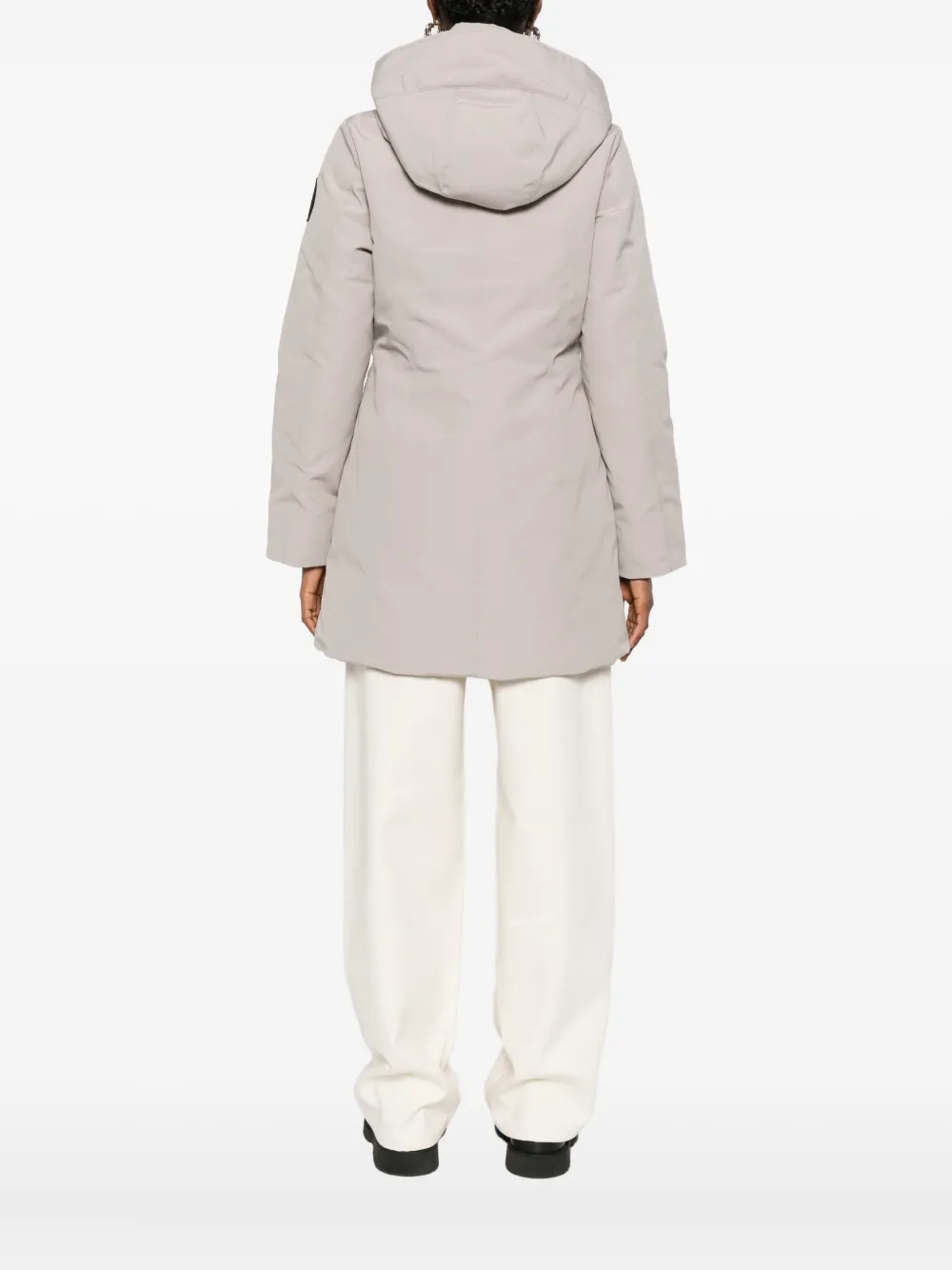 Canada Goose Leslie Utility Parka Fixed Hood In Neutral