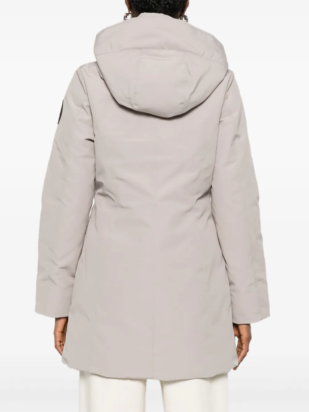 Canada Goose Jas met logopatch Beige