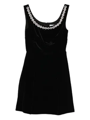 Elisabetta Franchi チェーンリンク ミニドレス | ブラック | FARFETCH JP
