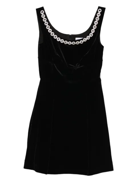 Self-Portrait chain-embellished dress