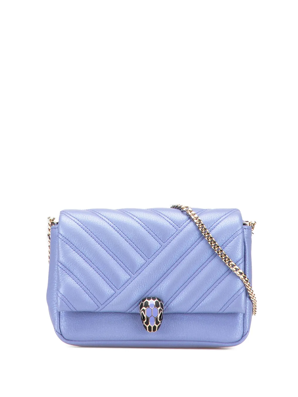 Bvlgari Pre-Owned 2010-2025 Leather Serpenti Cabochon Chain crossbody Bvlgari Pre-Owned 2010-2025 Leather Serpenti Cabochon Chain crossbody