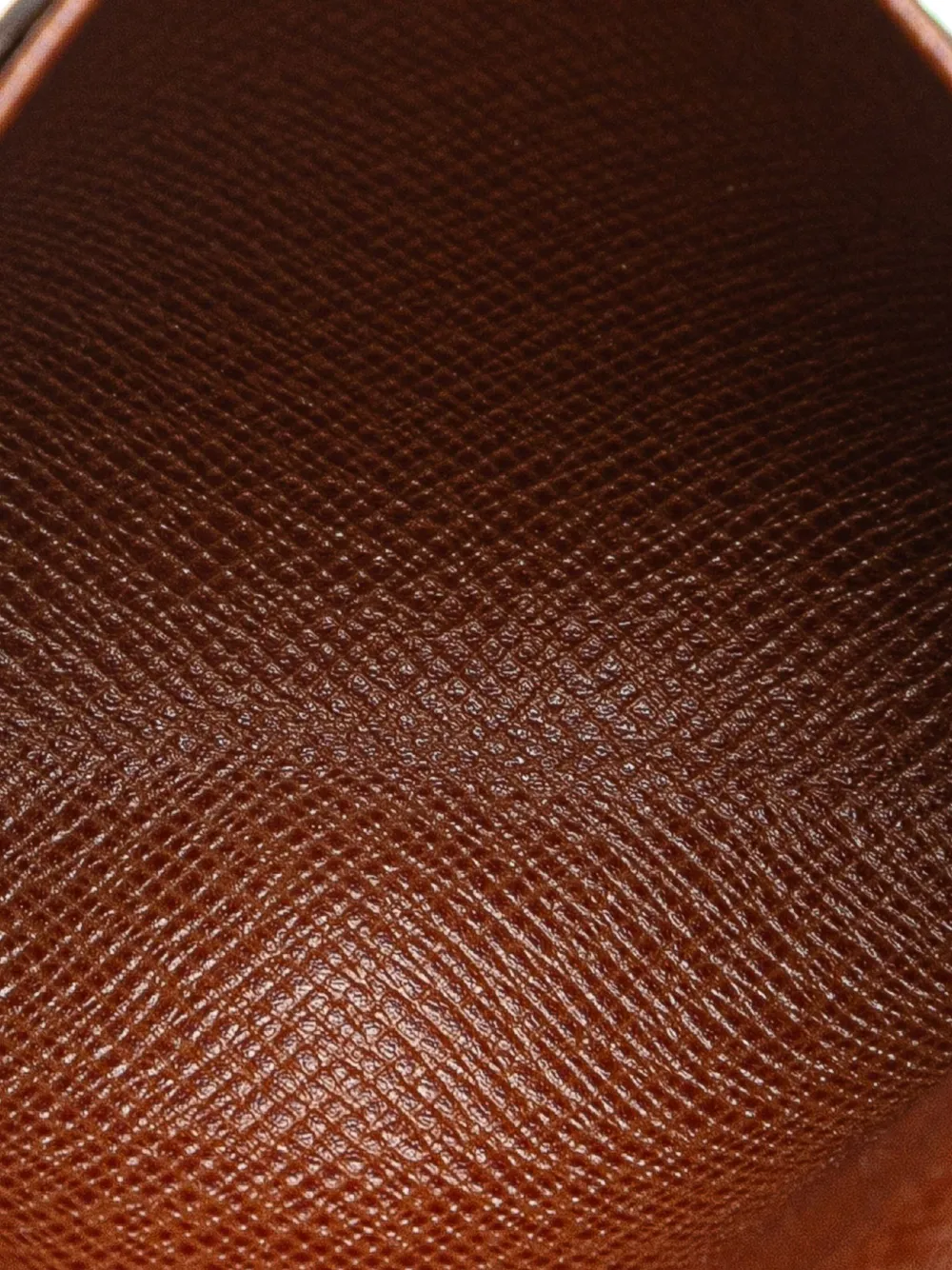 Pre-owned Louis Vuitton 2003 Monogram Envelope Business Card Holder In Brown