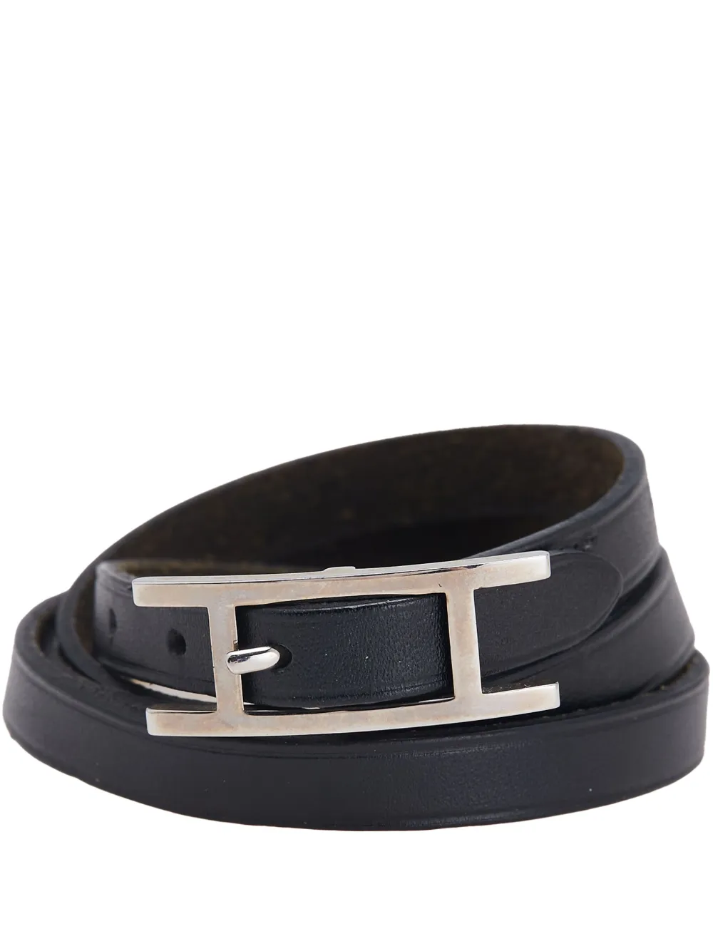 Hermès Pre-Owned 2010-2020 Tadelakt Behapi Double Tour Bracelet Hermès Pre-Owned 2010-2020 Tadelakt Behapi Double Tour Bracelet
