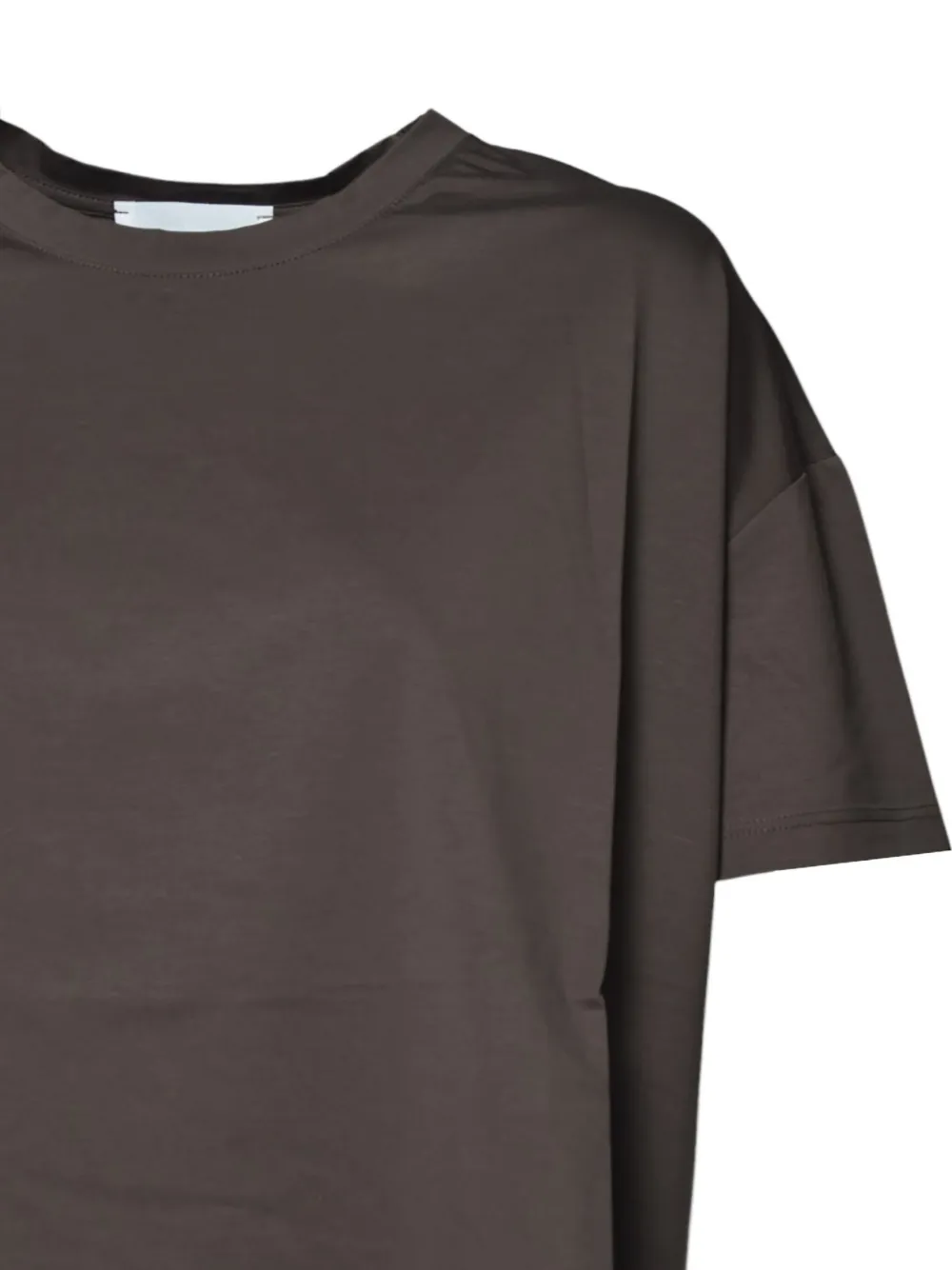 Solotre Short-sleeve T-shirt In Brown