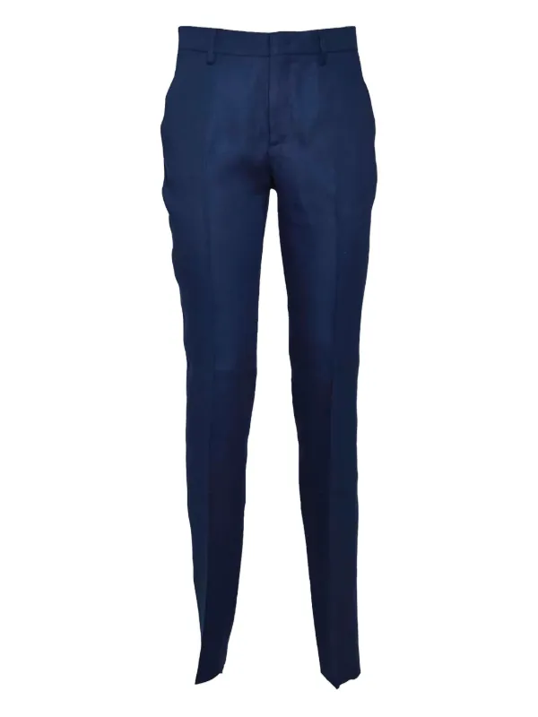 Tagliatore Belt-loops Trousers in Blue