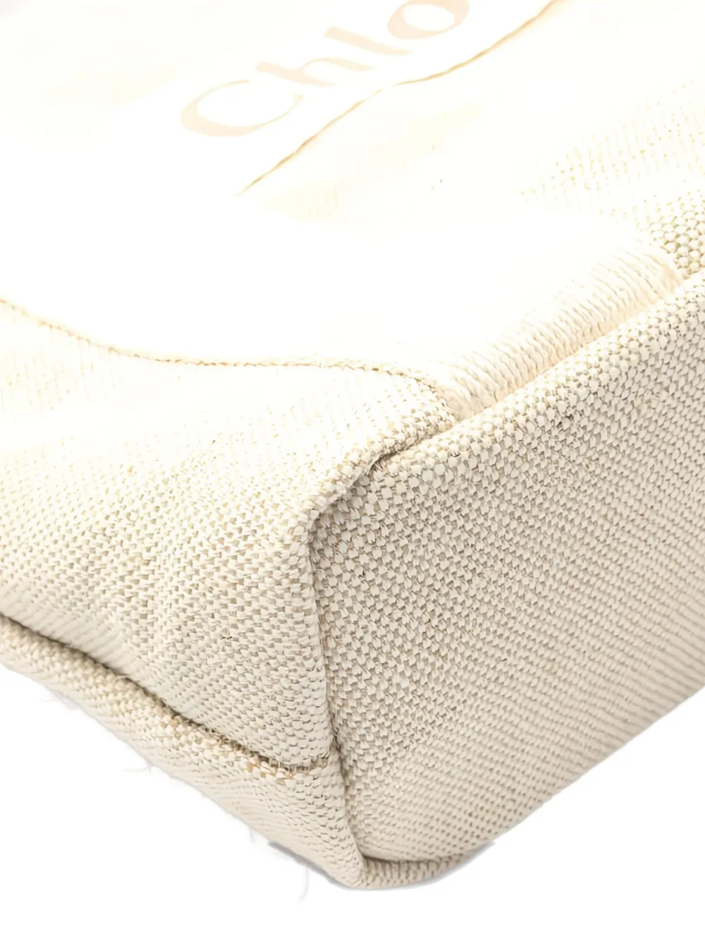 Pre-owned Chloé 2way Canvas Tote Bag In Neutral