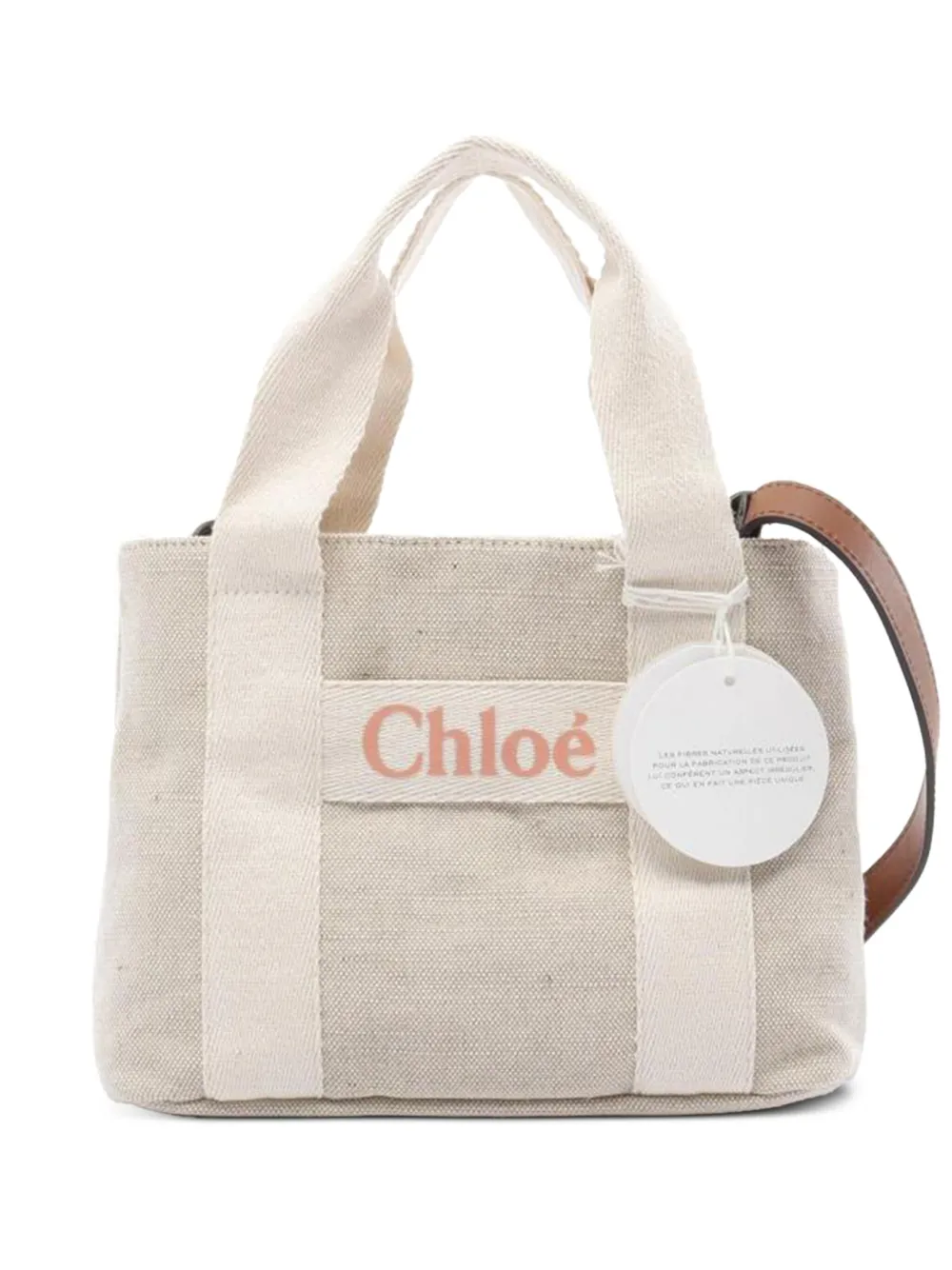Chloé Pre-Owned 2Way canvas tote bag | Neutrals | Image 1
