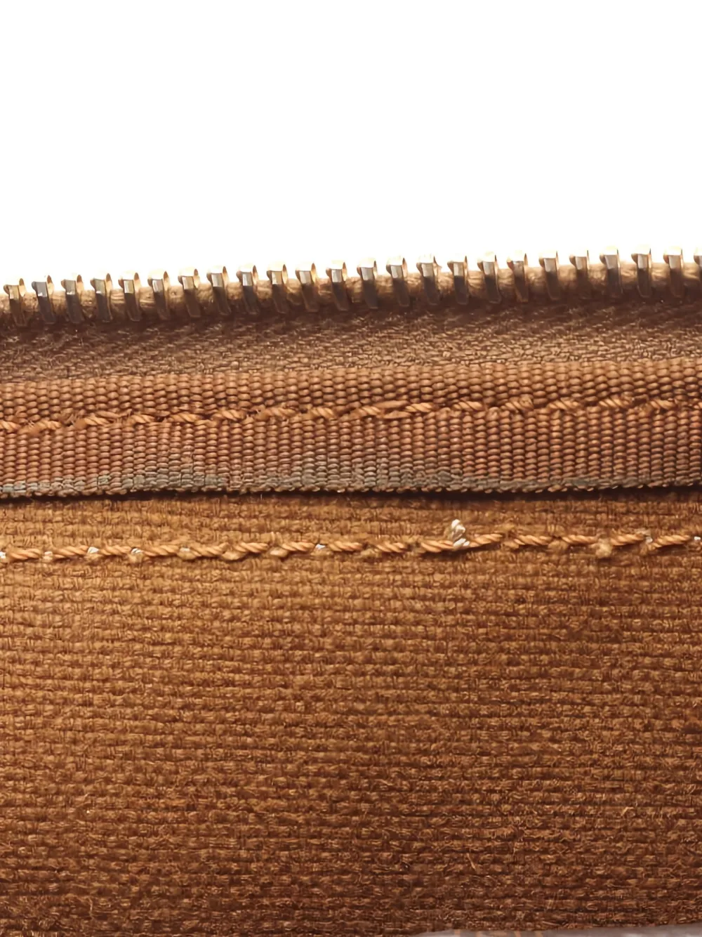 Pre-owned Celine 2000s Pattern Mini Boston Bag In Brown