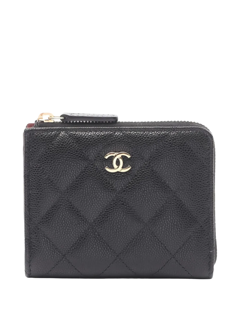 CHANEL Pre-Owned Matelassé wallet | Black | Image 1