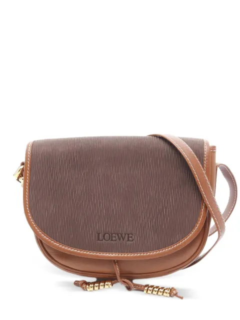 Loewe Pre-Owned  Velasquez twist leather shoulder bag