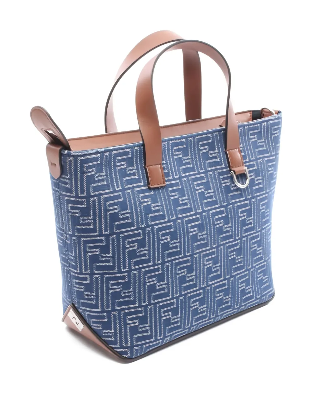 Fendi Pre-Owned small FF-motif shopping bag | Pre-Owned | Image 2