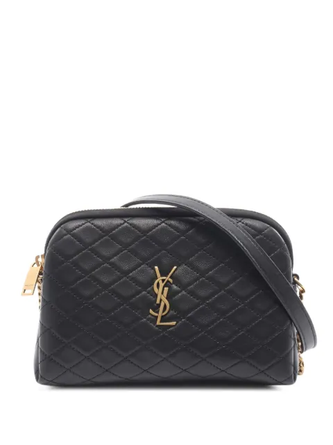 Saint Laurent 2020s Gabby quilted chain Gabby pouch shoulder bag