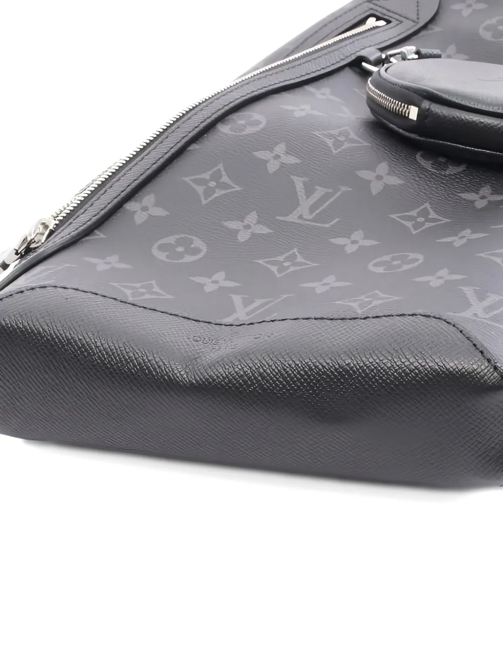 Pre-owned Louis Vuitton Duo Messenger Bag In Black