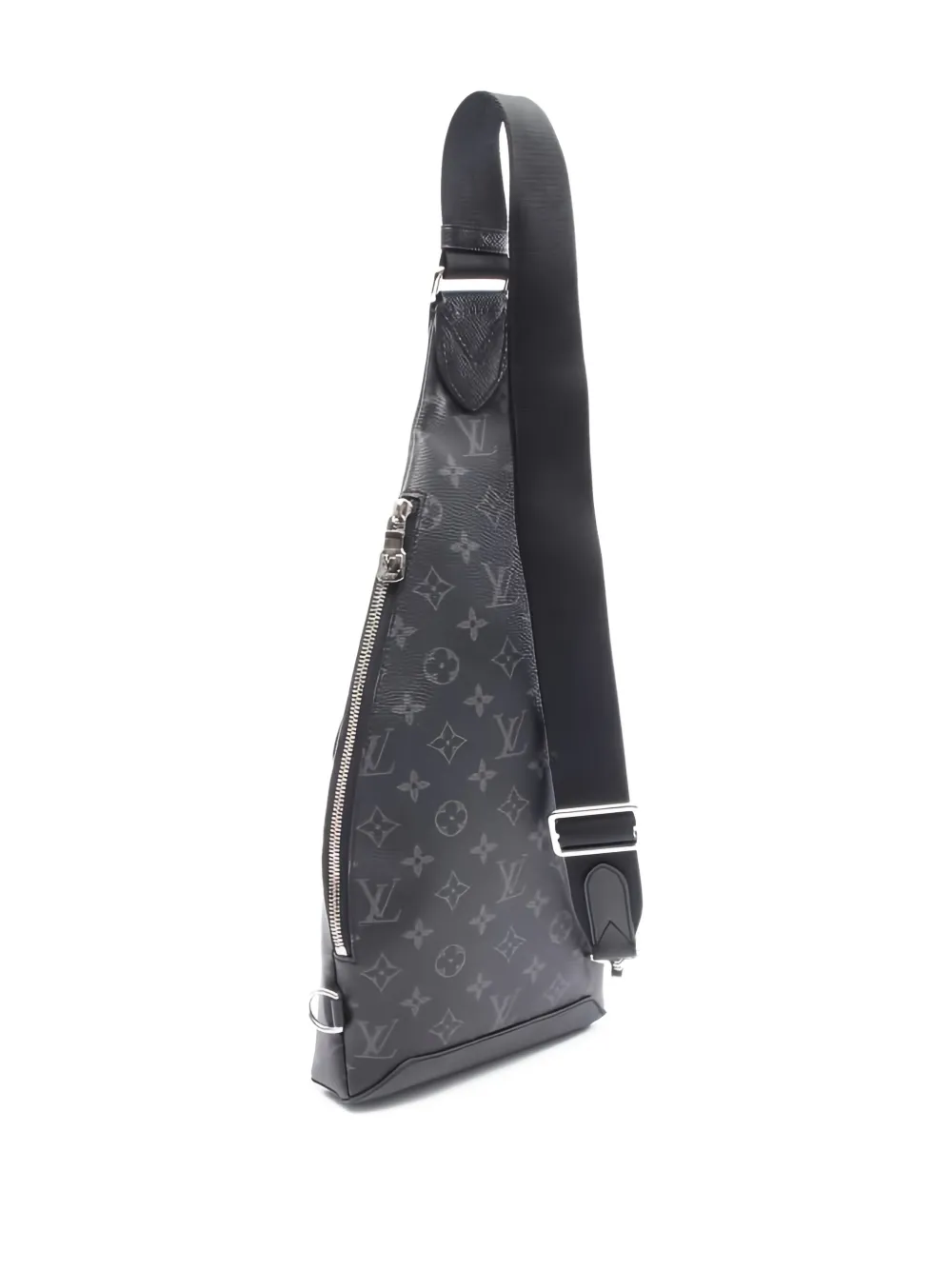 Pre-owned Louis Vuitton Duo Messenger Bag In Black