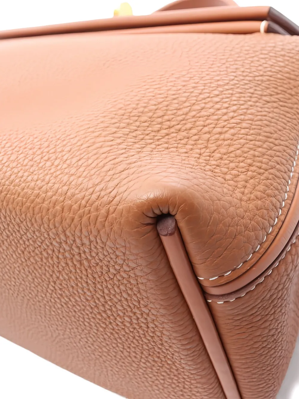 Pre-owned Hermes 2020 Sack 24/24 Van Quatre 29 Gold Tote Bag In Brown