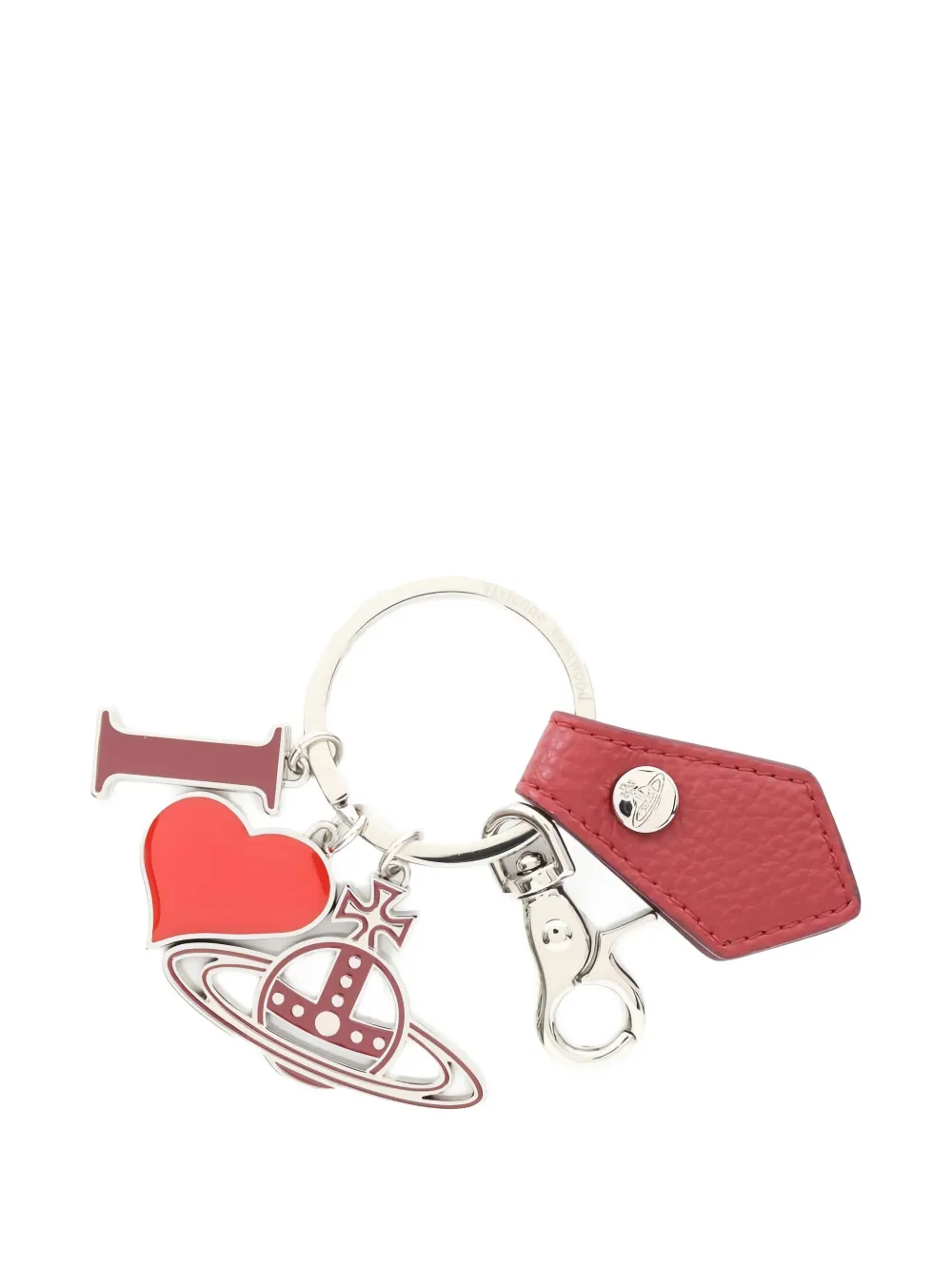 Vivienne Westwood Pre-Owned Orb keyring | Grey | Image 1