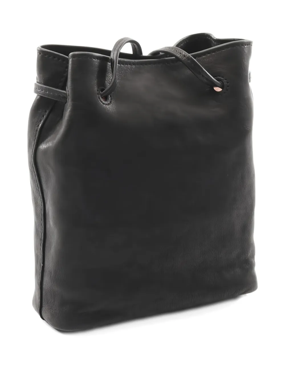 Pre-owned Miu Miu 2020s Nappa Leather Shoulder Bag In Black