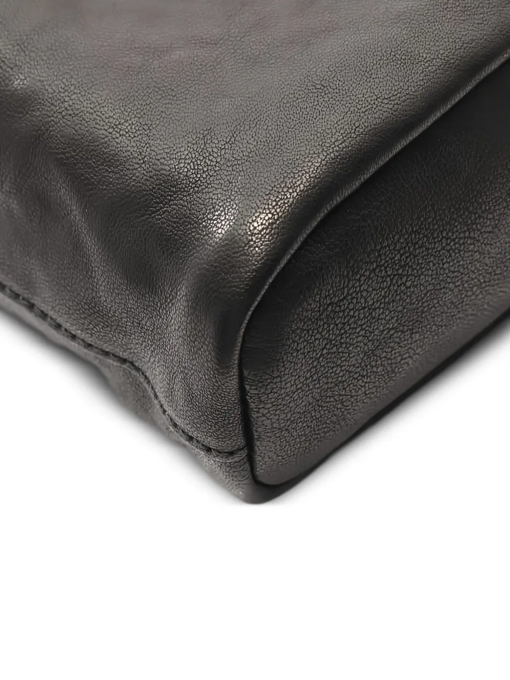 Pre-owned Miu Miu 2020s Nappa Leather Shoulder Bag In Black