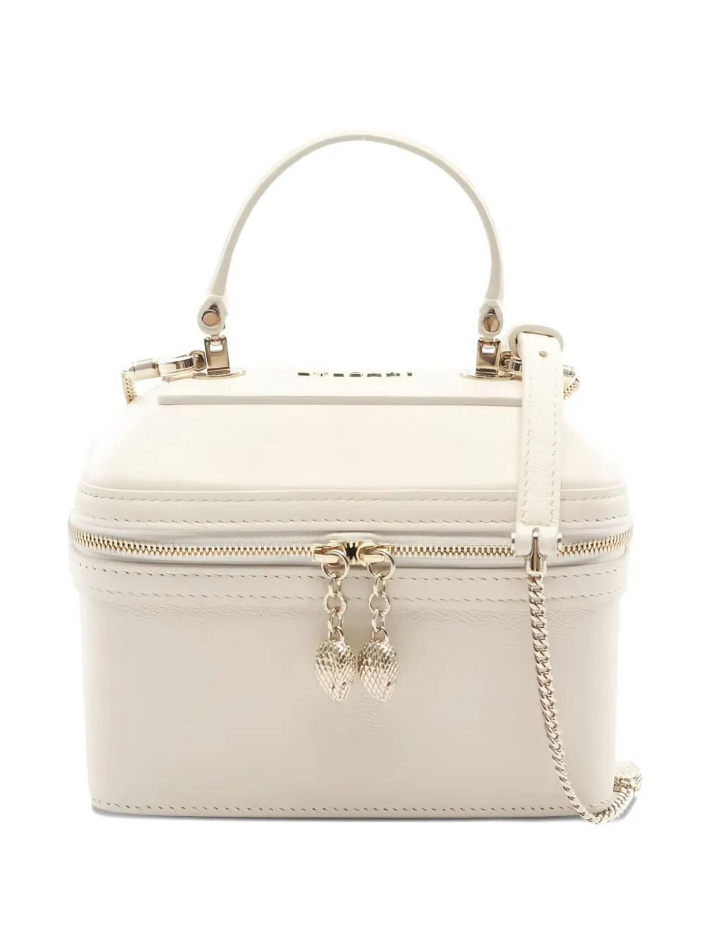 Bvlgari Pre-Owned 2010s Serpenti leather handbag | Neutrals | Image 1