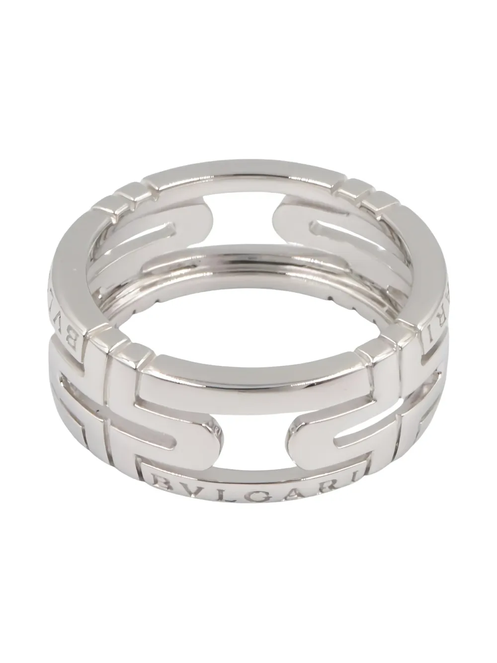 Bvlgari Pre-Owned 18K white gold Parentesi ring | Women | Image 2