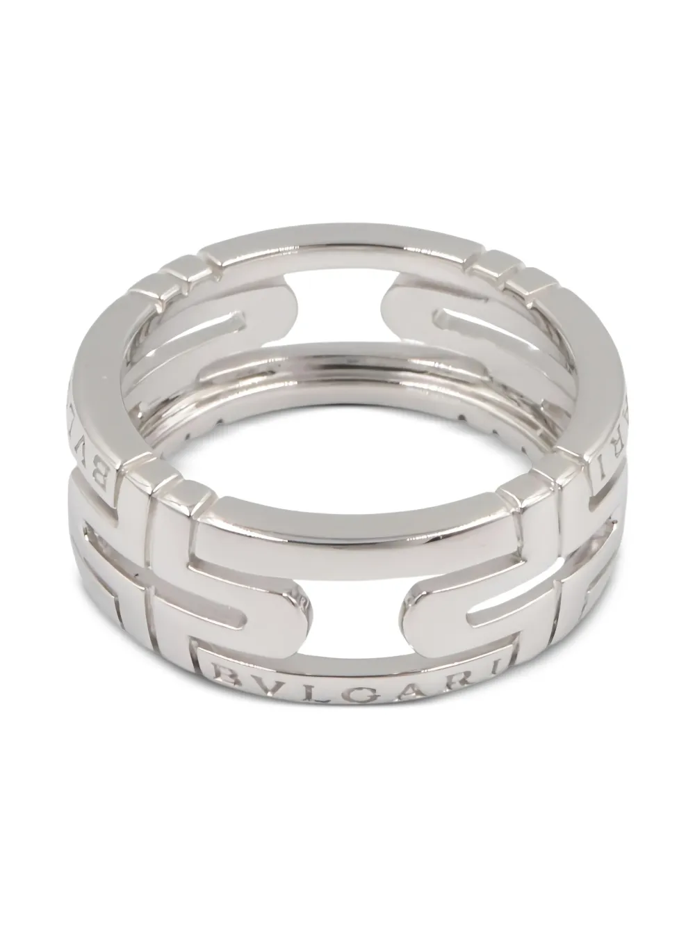 Bvlgari Pre-Owned anillo Parentesi en oro blanco de 18kt | Hombre | Image 2