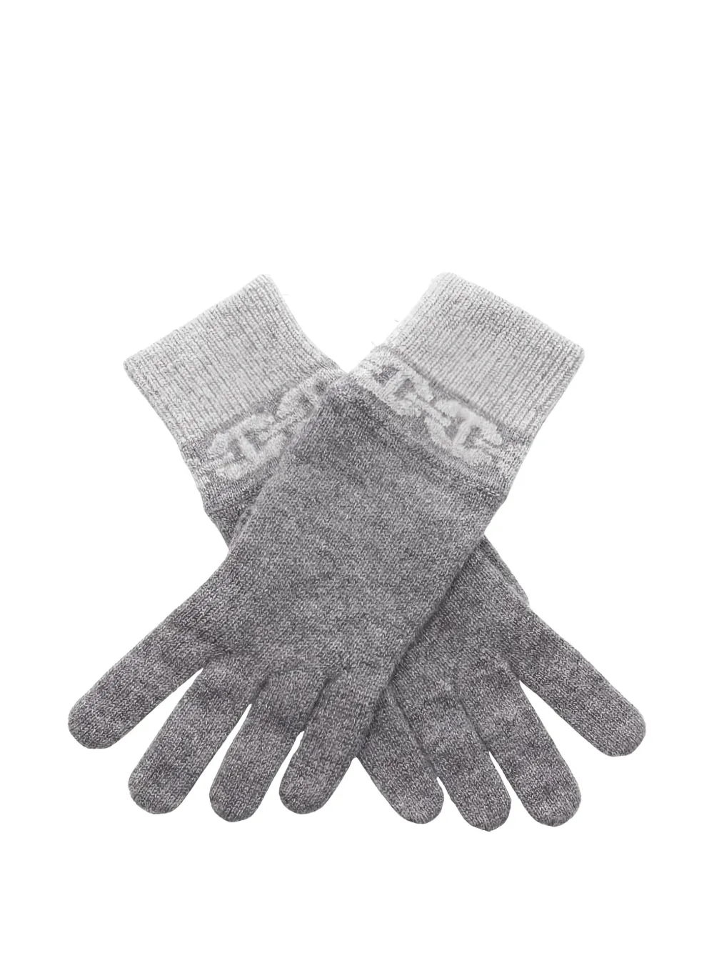 Hermès Pre-Owned Heaven Chaîne d'Ancre gloves | Grey | Image 1