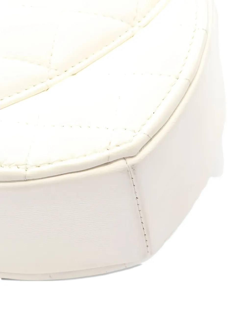 Pre-owned Chanel 2021-2022 Leather Mini Bag In White