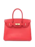 Hermès Pre-Owned 2018 Birkin 30 Epsom-leather tote bag - Red