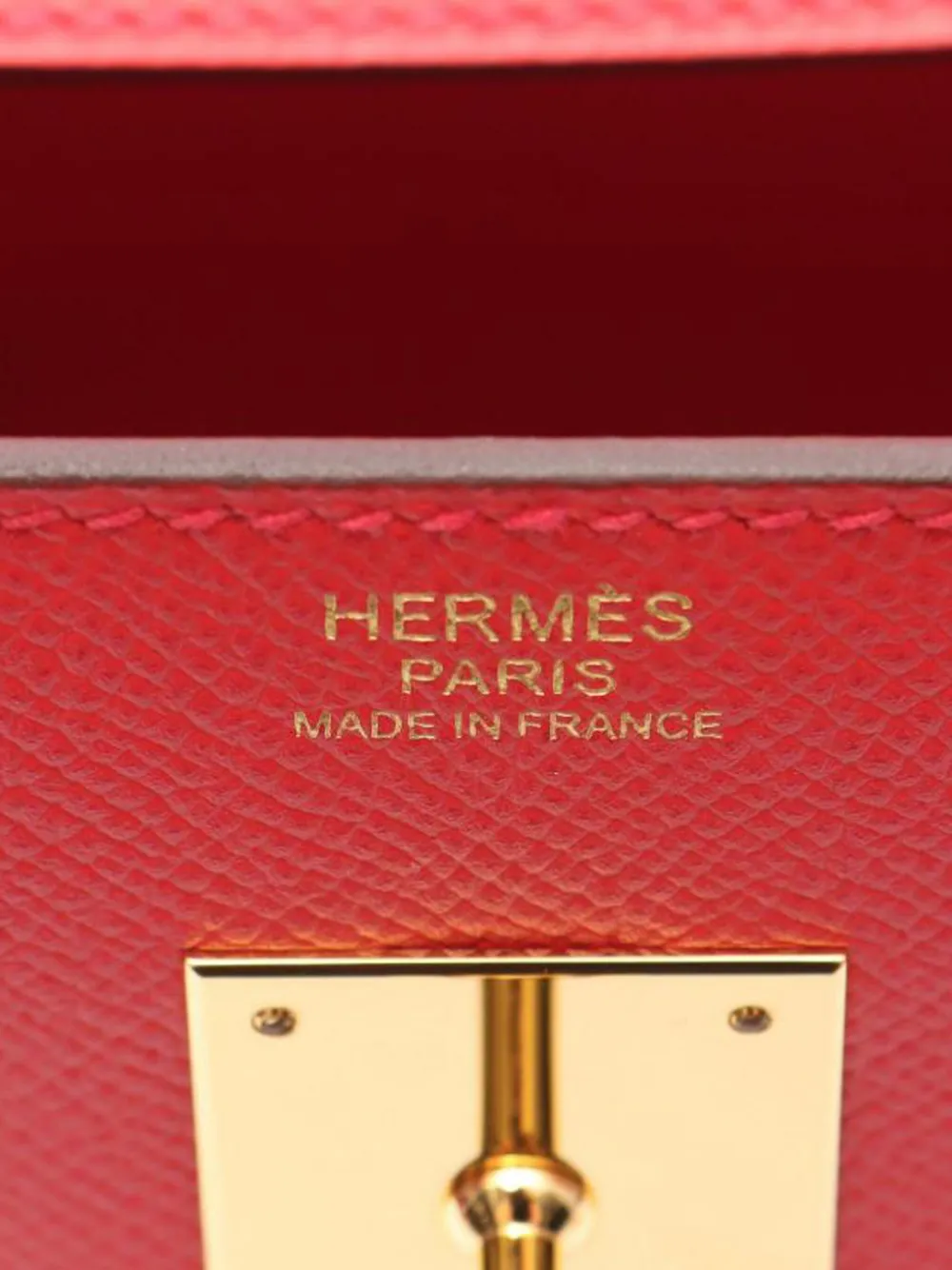 Pre-owned Hermes 2018 Birkin 30 Epsom-leather Tote Bag In Red