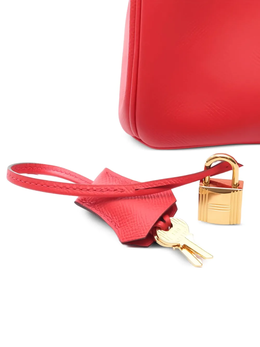 Pre-owned Hermes 2018 Birkin 30 Epsom-leather Tote Bag In Red