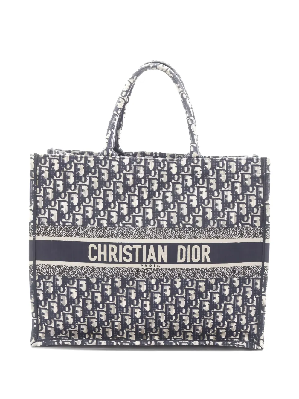 Christian Dior Pre-Owned large Book Oblique tote bag | Blue | Image 1