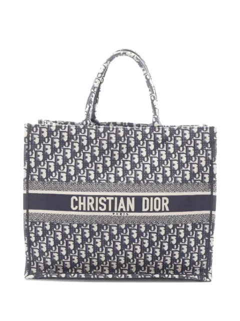 Christian Dior Pre-Owned tote Book Oblique grande