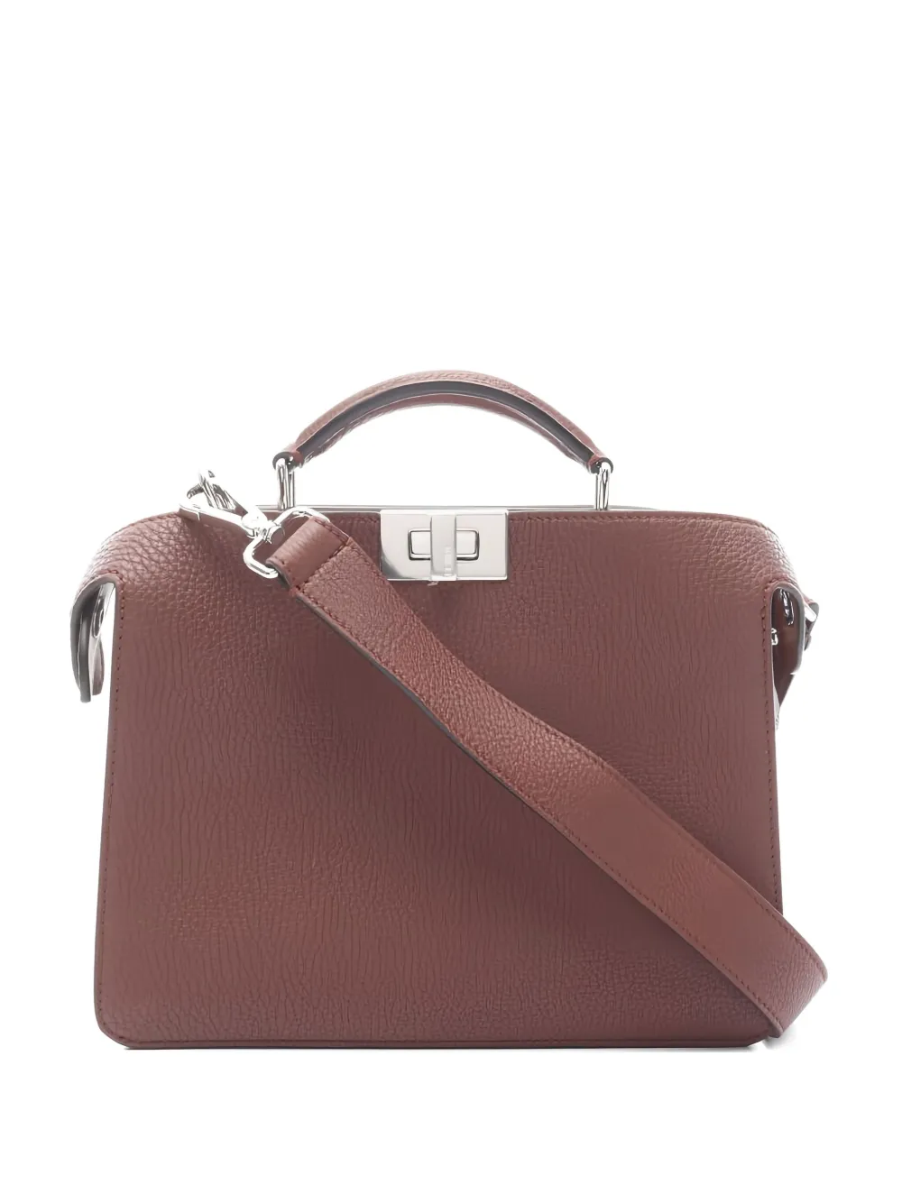 Fendi Pre-Owned 2010s small Peekaboo ISeeU tote bag | Brown | Image 1