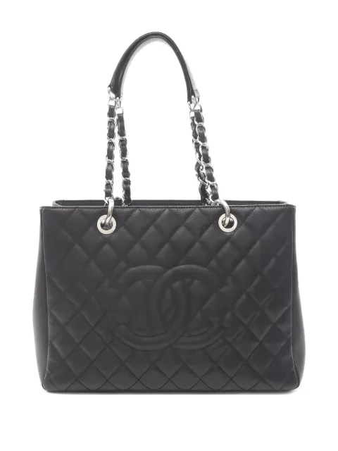 CHANEL Pre-Owned 2014 Matelassé Chain tote bag