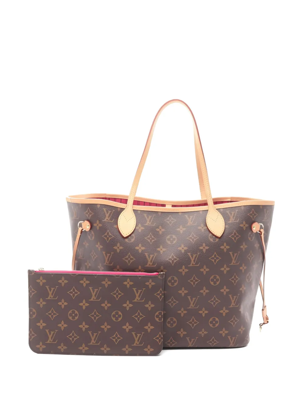 Louis Vuitton Pre-Owned モノグラム ネヴァーフル MM ショルダーバッグ - ブラウン