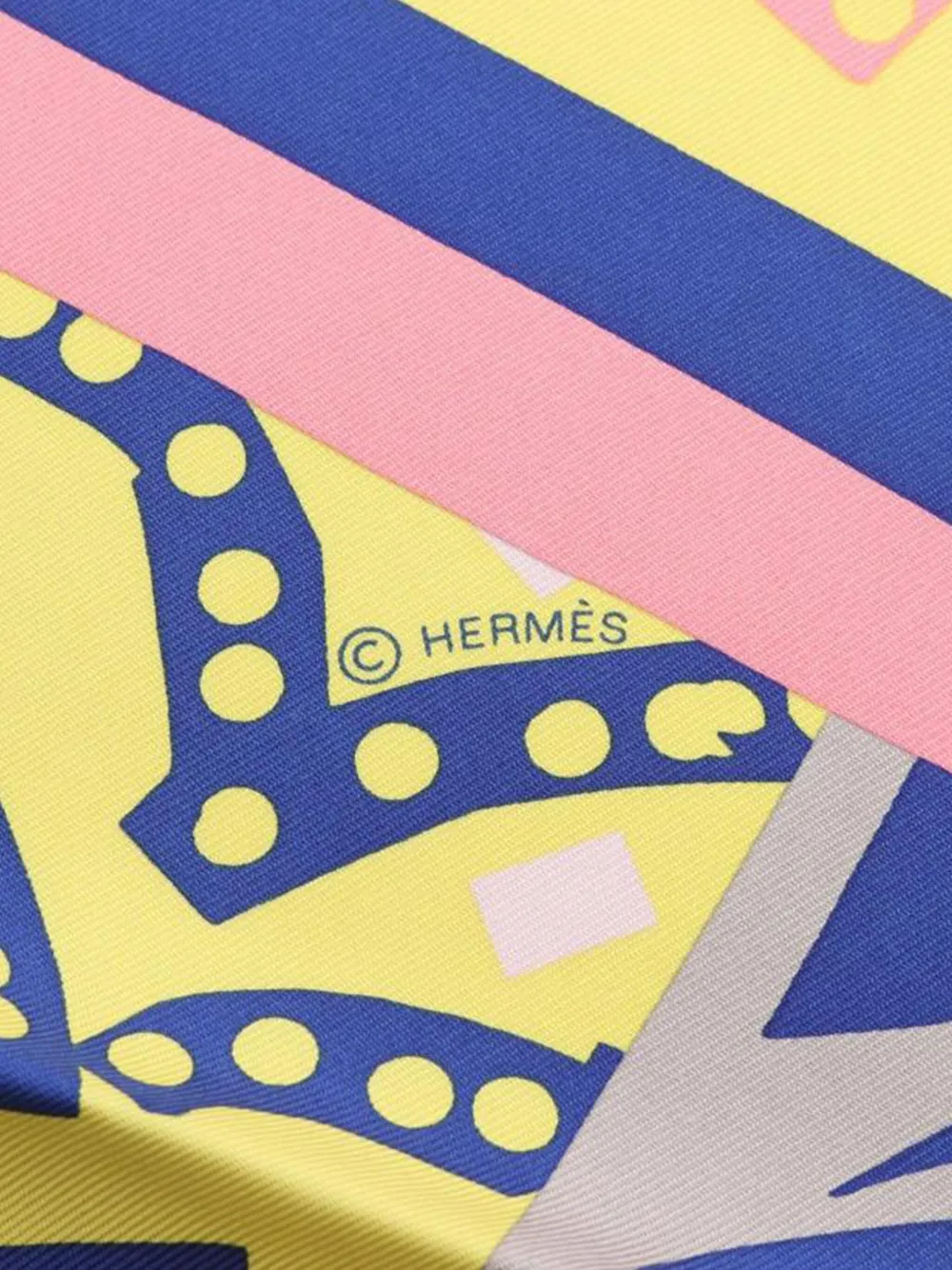 Hermès Pre-Owned Silla De Gaucho scarf | Image 2