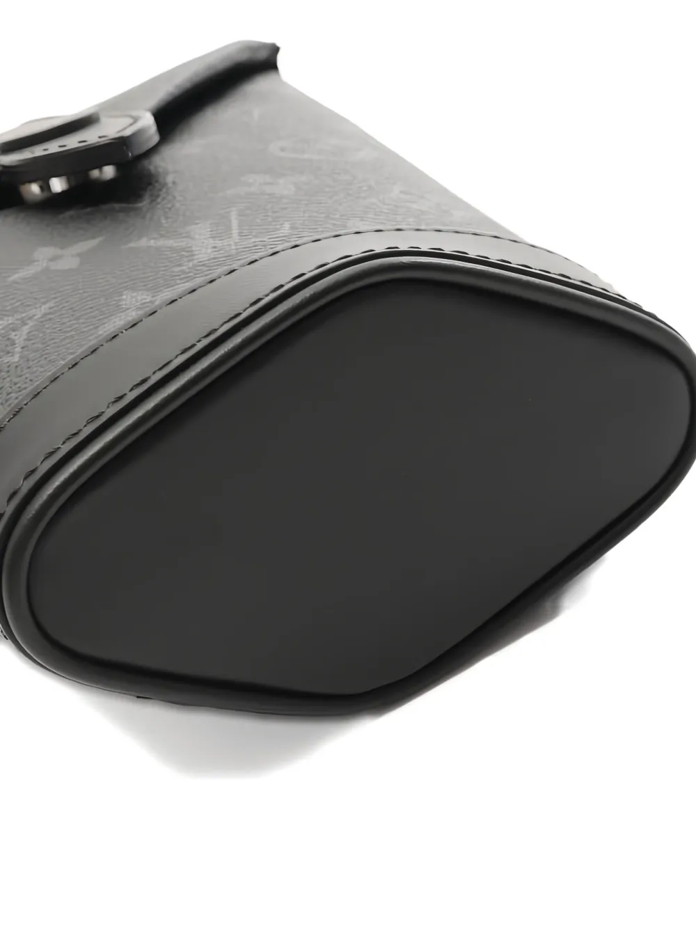 Pre-owned Louis Vuitton Monogram Eclipse Shoulder Bag In Black