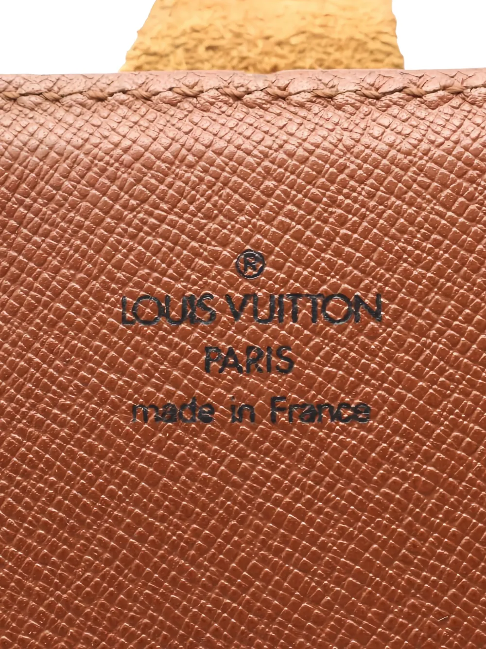 Pre-owned Louis Vuitton Cartesier Mm Monogram-pattern Cross Body Bag In Brown