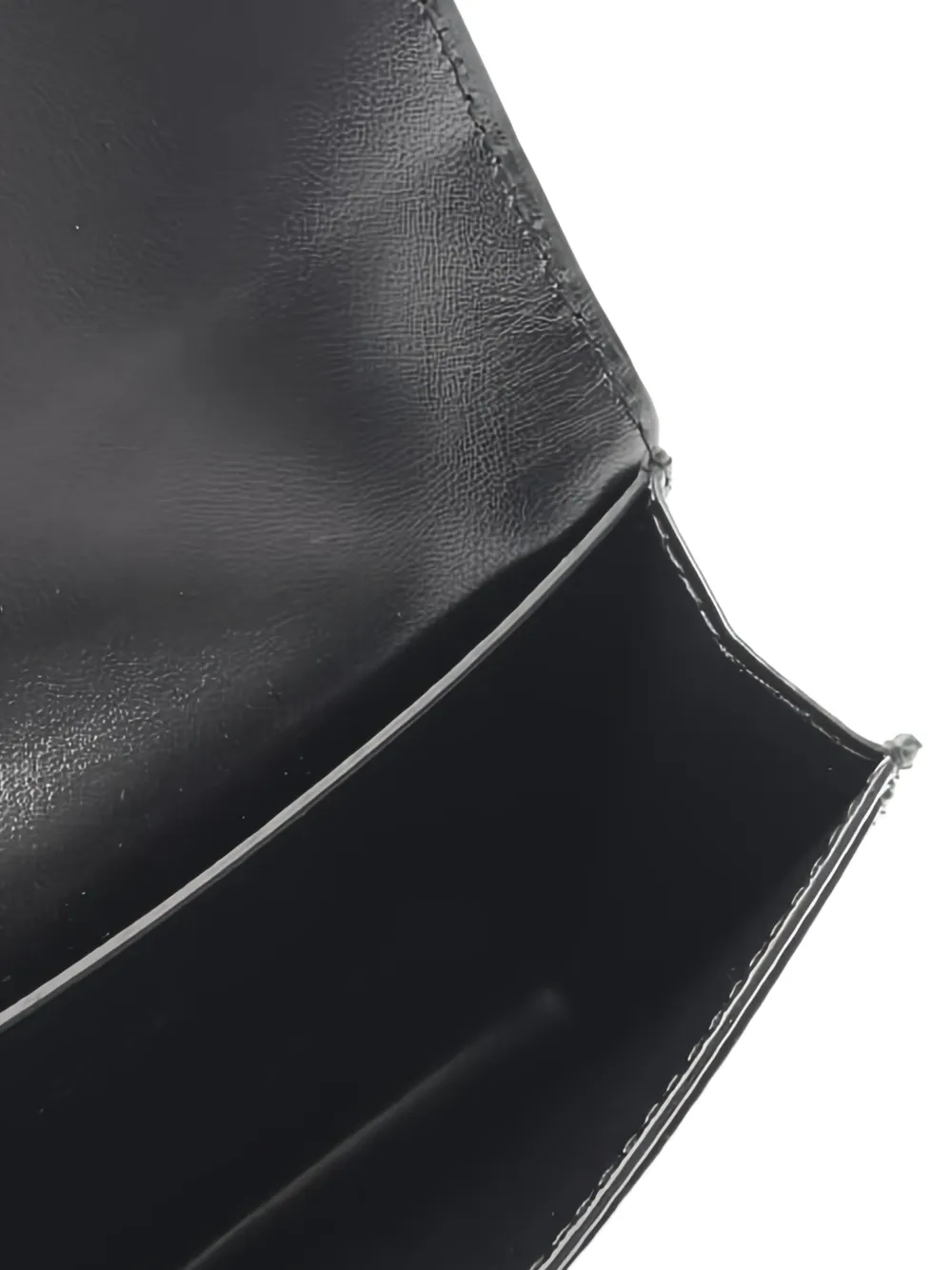 Bottega Veneta Pre-Owned 2020s Intrecciato leren pasjeshouder Zwart