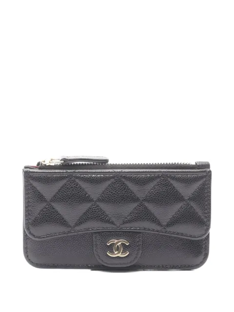 CHANEL Pre-Owned monedero con capitonado de rombos 2021