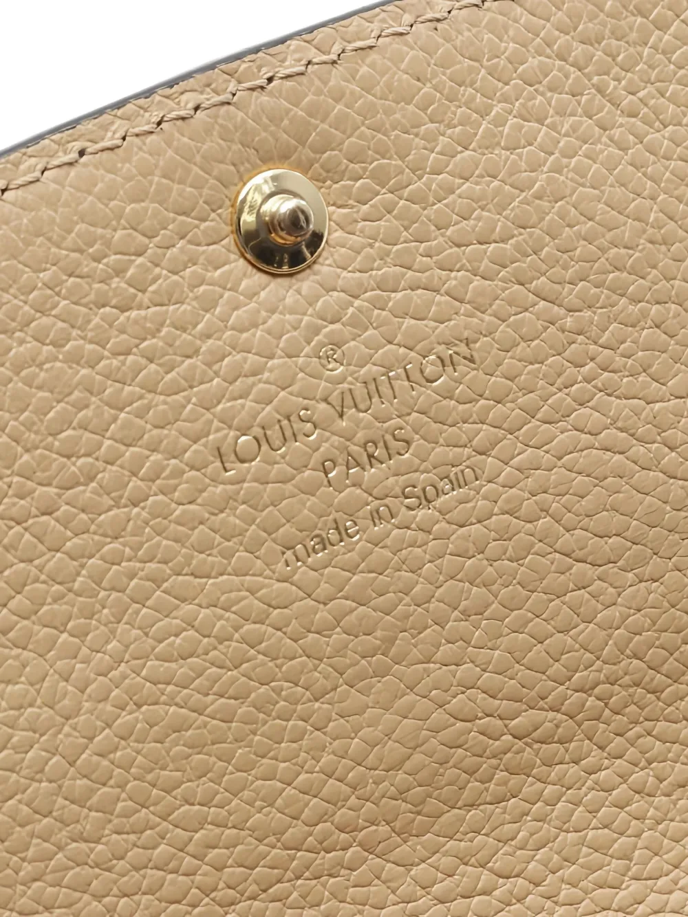Pre-owned Louis Vuitton Monogram Emily Wallet In Black