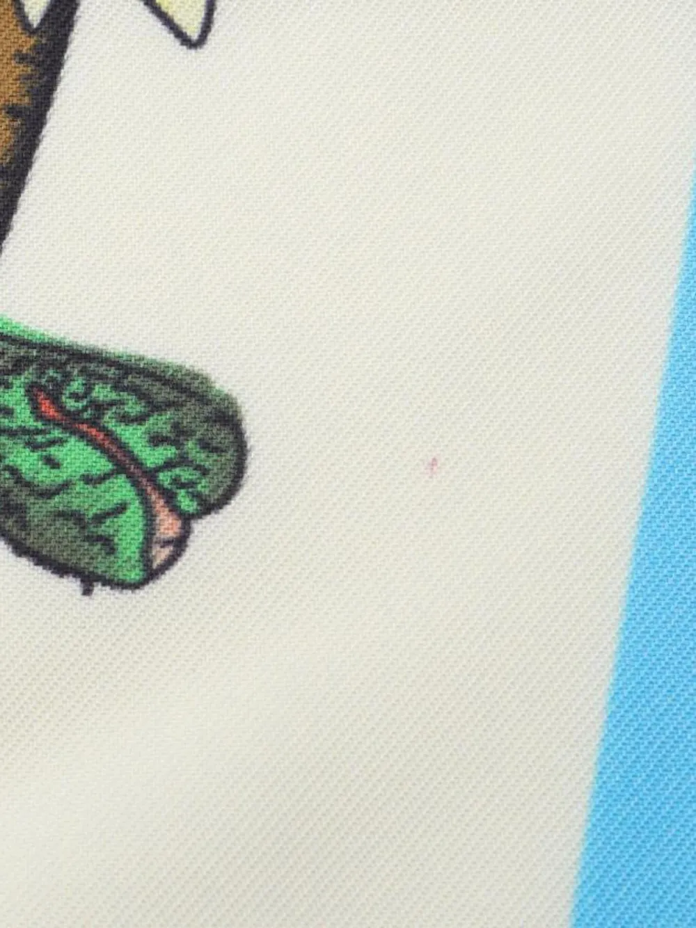 X Doraemon Silk Scarf