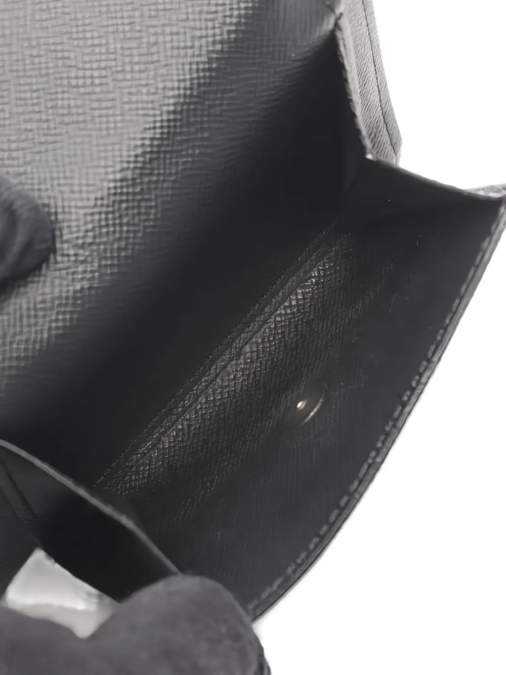 Pre-owned Louis Vuitton Portefeuille Marco Nm Eclipse Bifold Wallet In Black