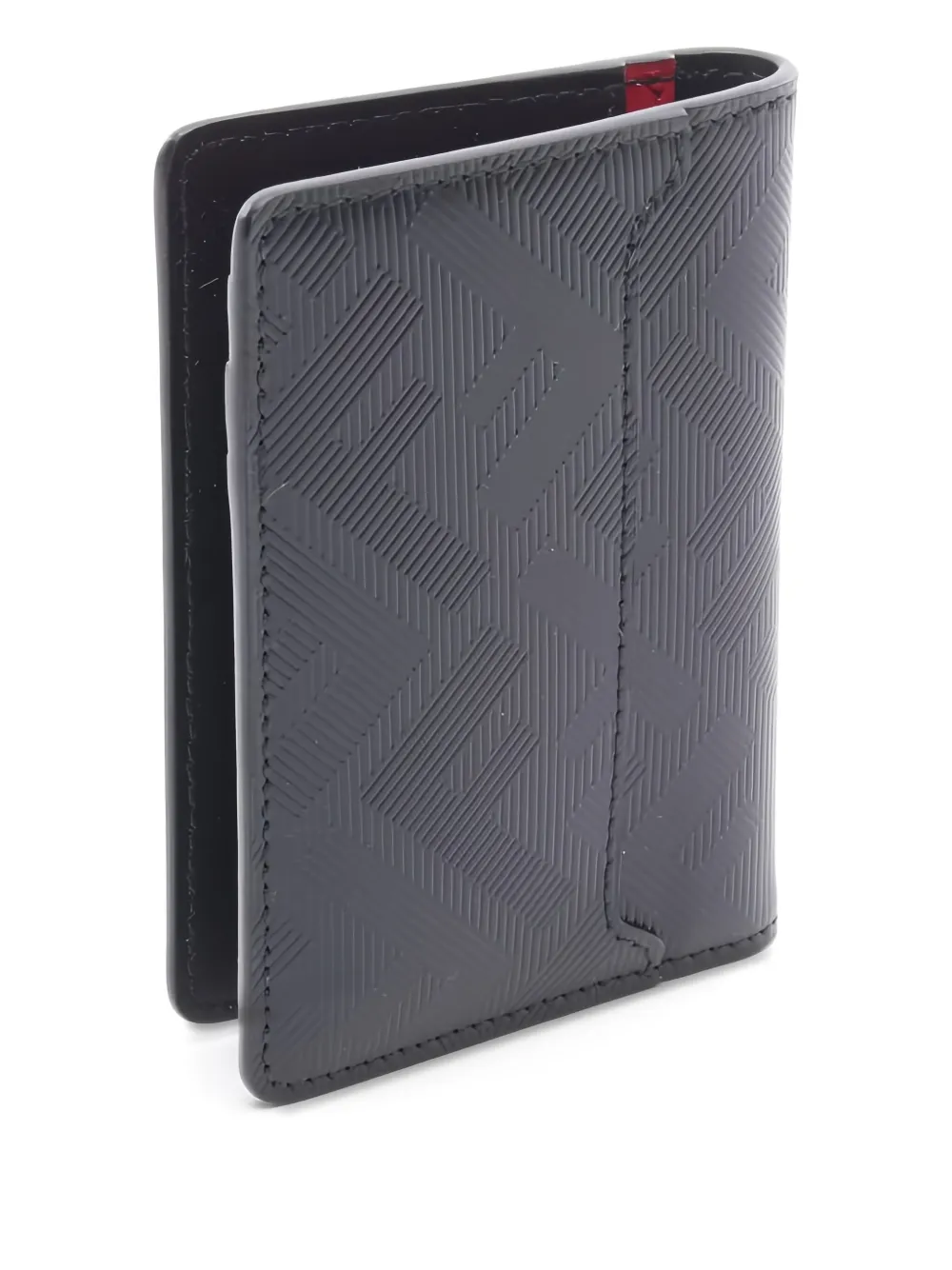 Fendi Pre-Owned 2020s Shadow embossed leather card case | Image 2