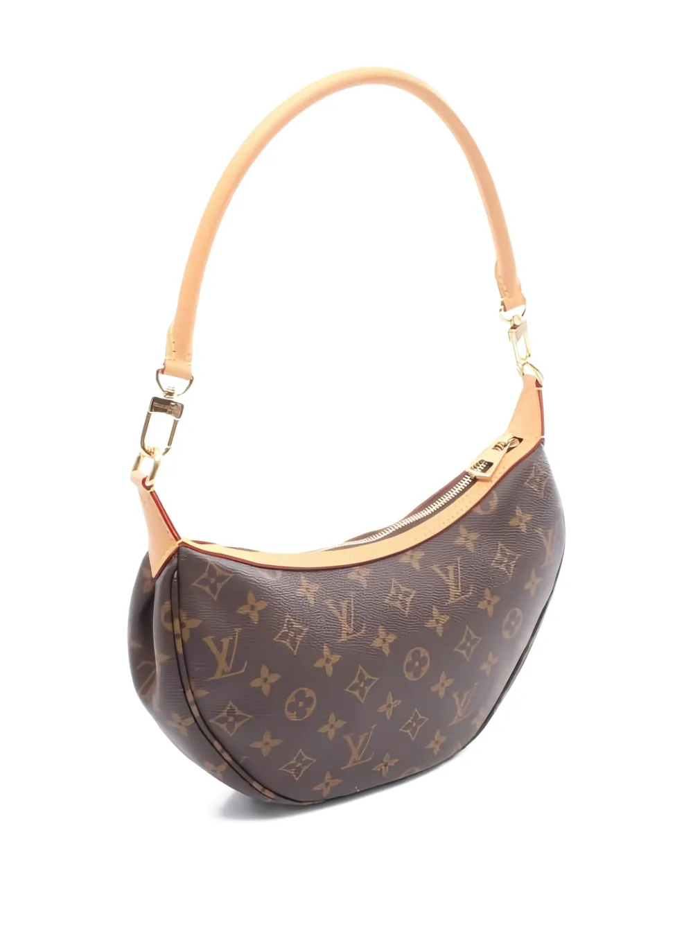 Pre-owned Louis Vuitton Monogram Looping Shoulder Bag In Brown