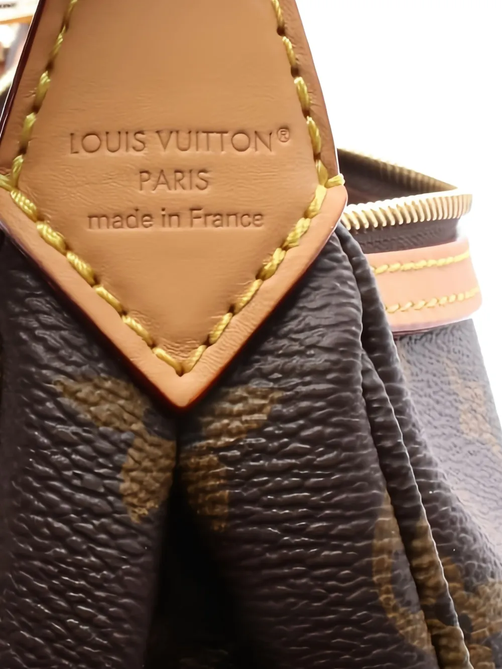 Pre-owned Louis Vuitton Monogram Looping Shoulder Bag In Brown