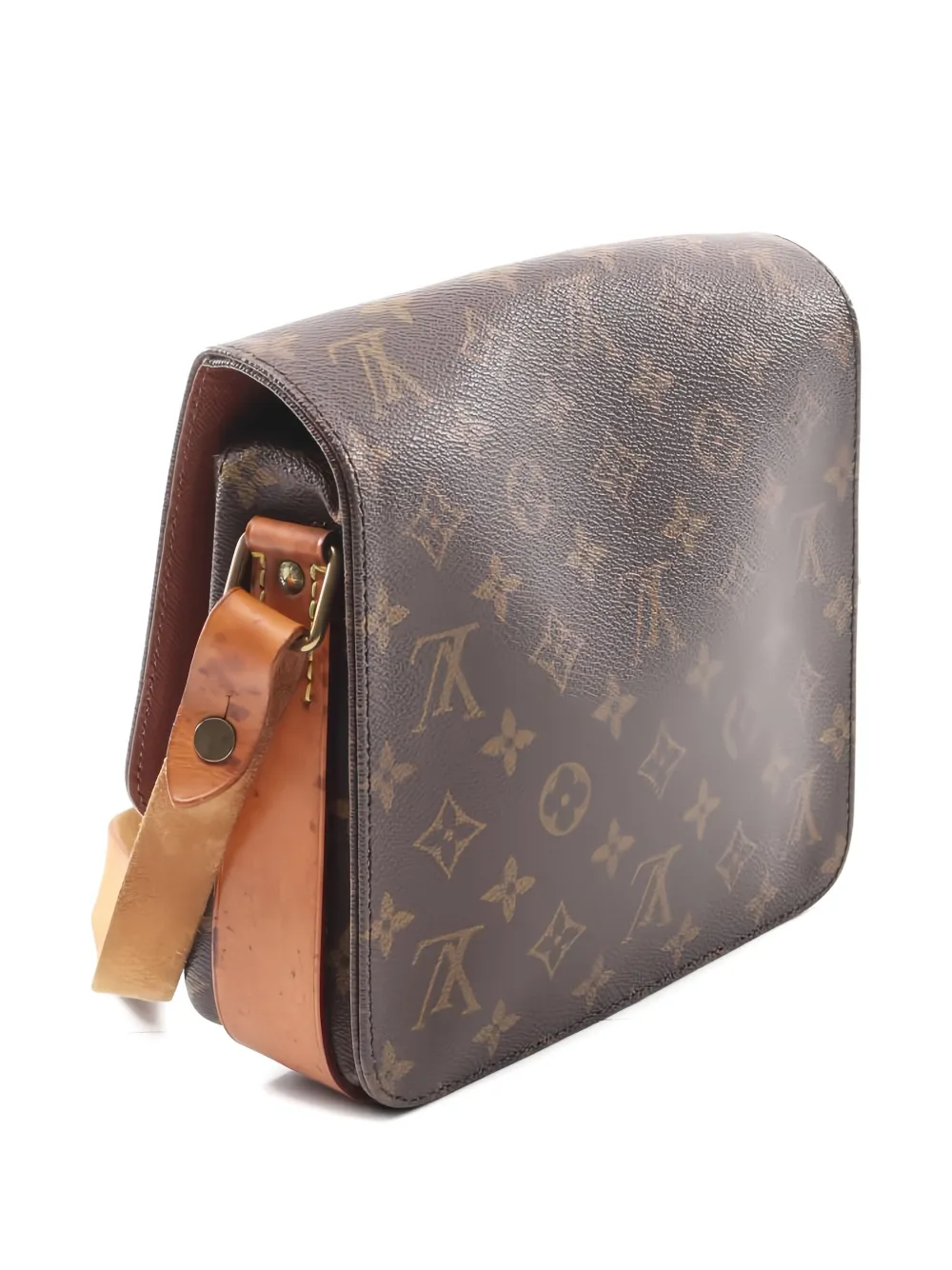 Louis Vuitton Pre-Owned 1990 Monogram Cartesier MM shoulder bag | Pre-Owned | Image 2