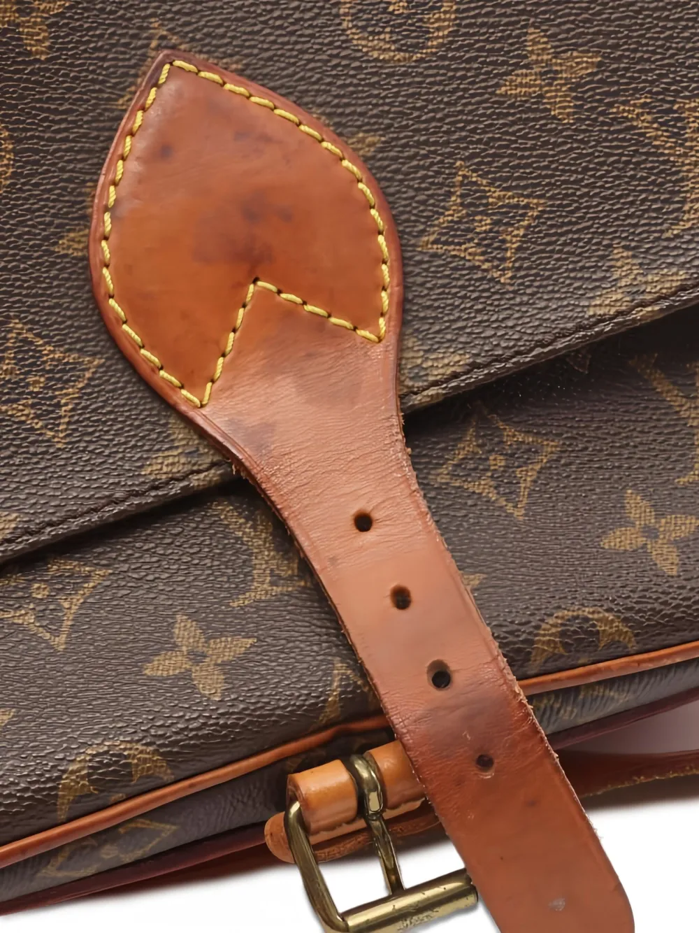 1990 Monogram Cartesier Mm Shoulder Bag