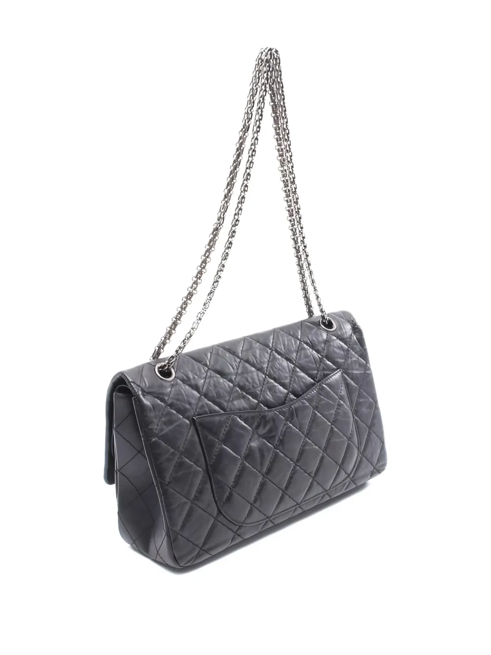 CHANEL Pre-Owned 2010-2011 2.55 diamond-quilted shoulder bag | Pre-Owned | Image 2