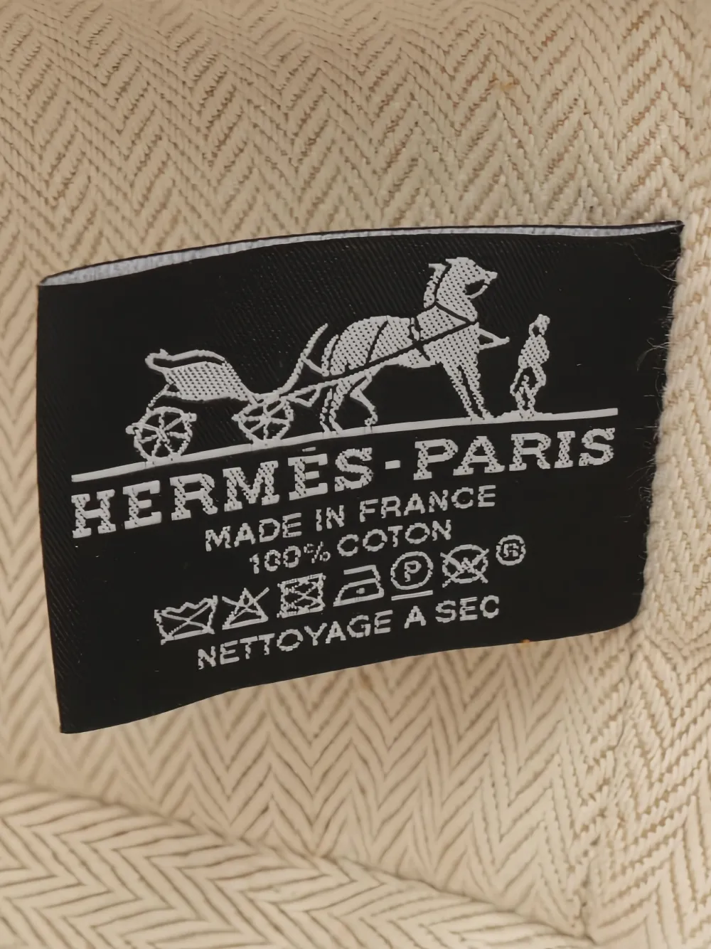 Pre-owned Hermes 2010s Bride-a-brac Gm Tote Bag In Neutral